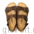 Ortmann сандалии ортопедические мужские Griffin, коричневый 11.77-brown фото