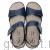 FRATELLI BABB босоножки женские, D-302, темно-синий D-302-darkblue-41 фото
