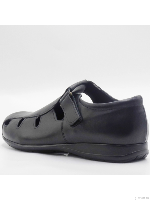 Туфли OrthoMS 5004 очень широкие и мягкие, черный 5004 фото