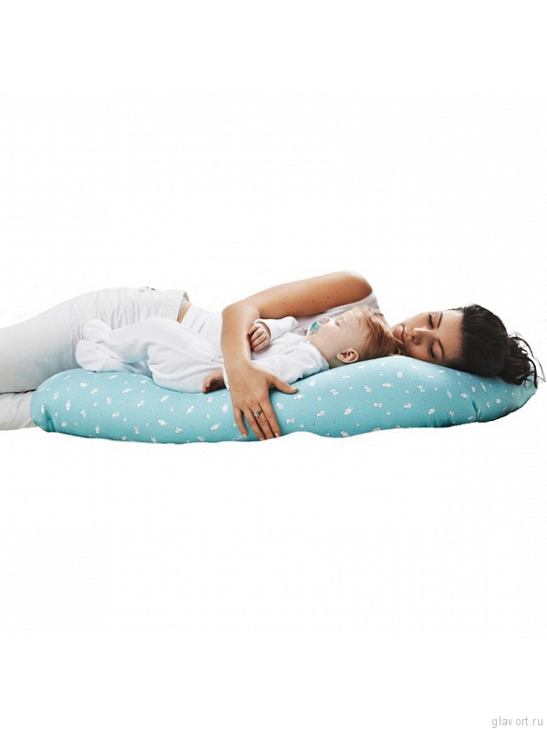 Ортопедическая подушка для беременных и кормящих мам TRELAX BANANA П33  фото