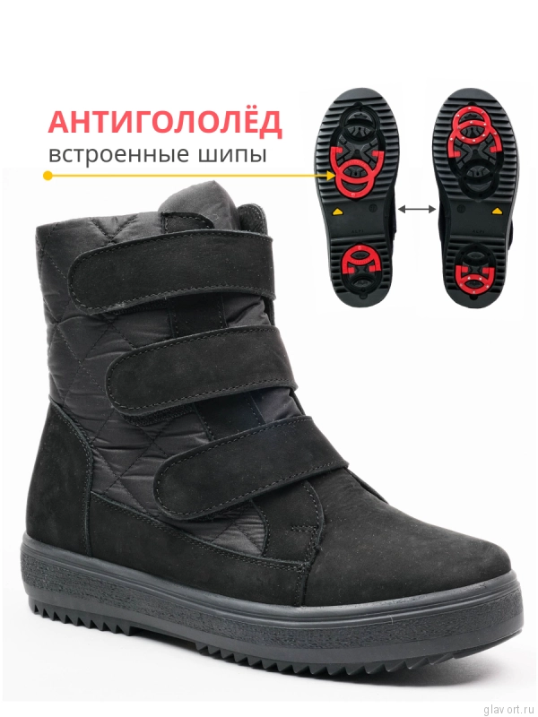 Dr.Spektor ботинки женские зимние, широкие Ш0514-Н/ПЛ_3700 фото