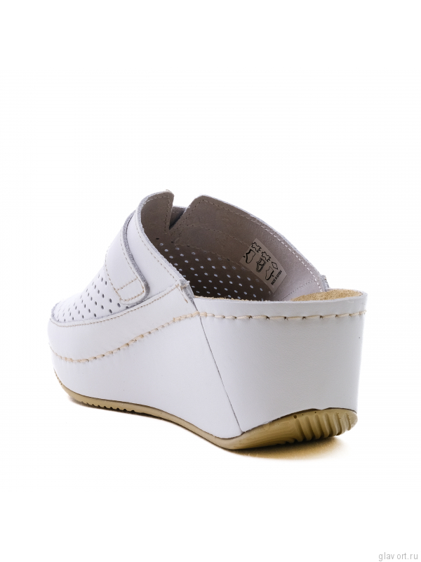 MUBB сабо женские, 6001, белый 6001-white-39 фото