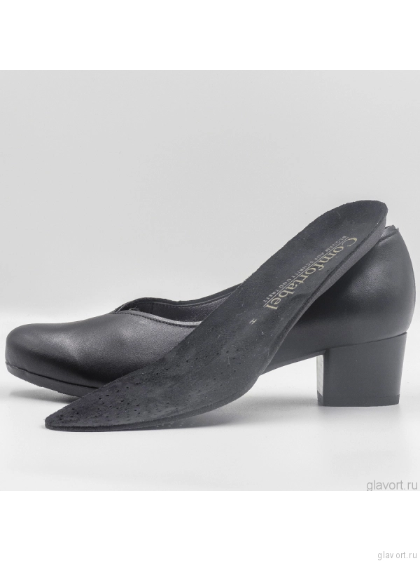 Comfortabel туфли модельные женские, 730422-1, цв.Черный 730422-1-4-5 фото