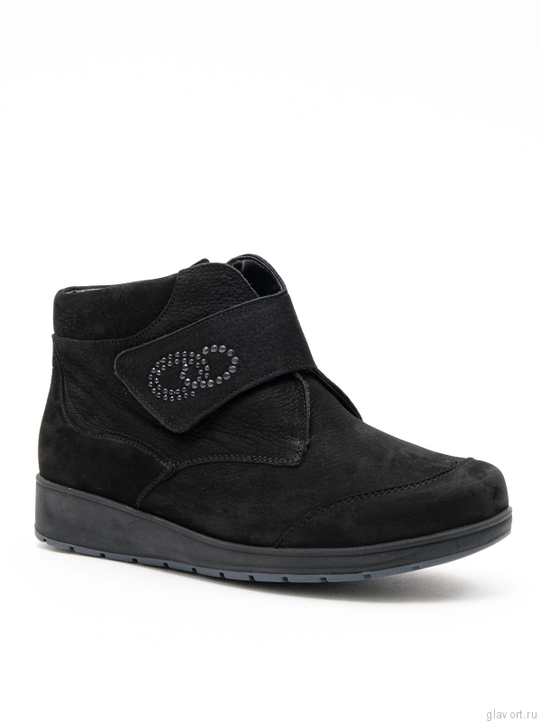 Waldlaufer ботинки женские широкие, зимние, черный 812815-165001-5-5 фото