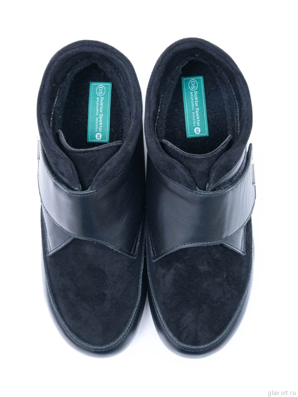 Dr.Spektor ботинки женские зимние, Черный Ш0133-К/СВ-39 фото