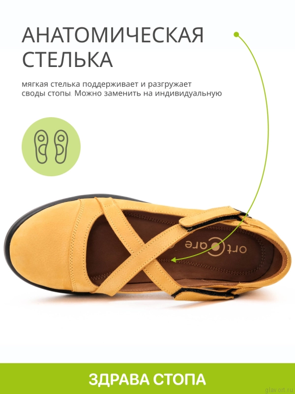 Orto-care туфли женские, на широкую стопу FS-15-23-1111/2NK-36 фото