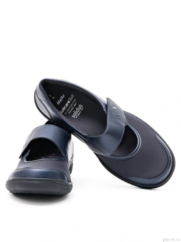 Solidus Maike туфли мери-джейн ортопедические женские, темно-синий 41513-M-80488-5 фото